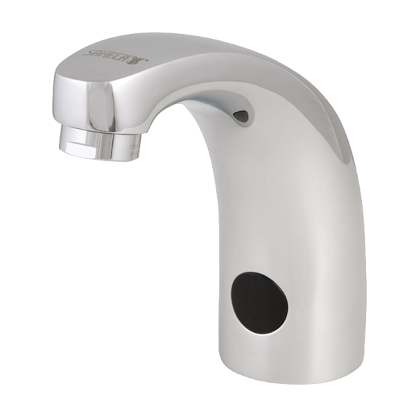 Washbasin tap with thermostatic valve, 24 V DC